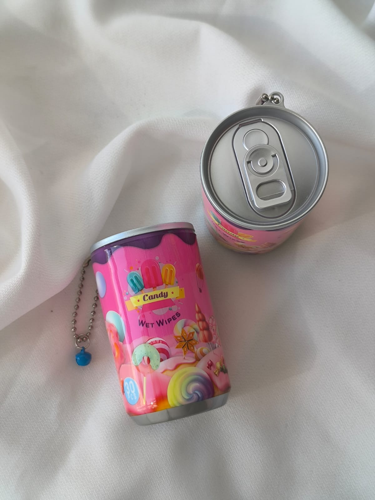 Lata Toallitas Limpiadoras Manos Fantasía 30 toallitas