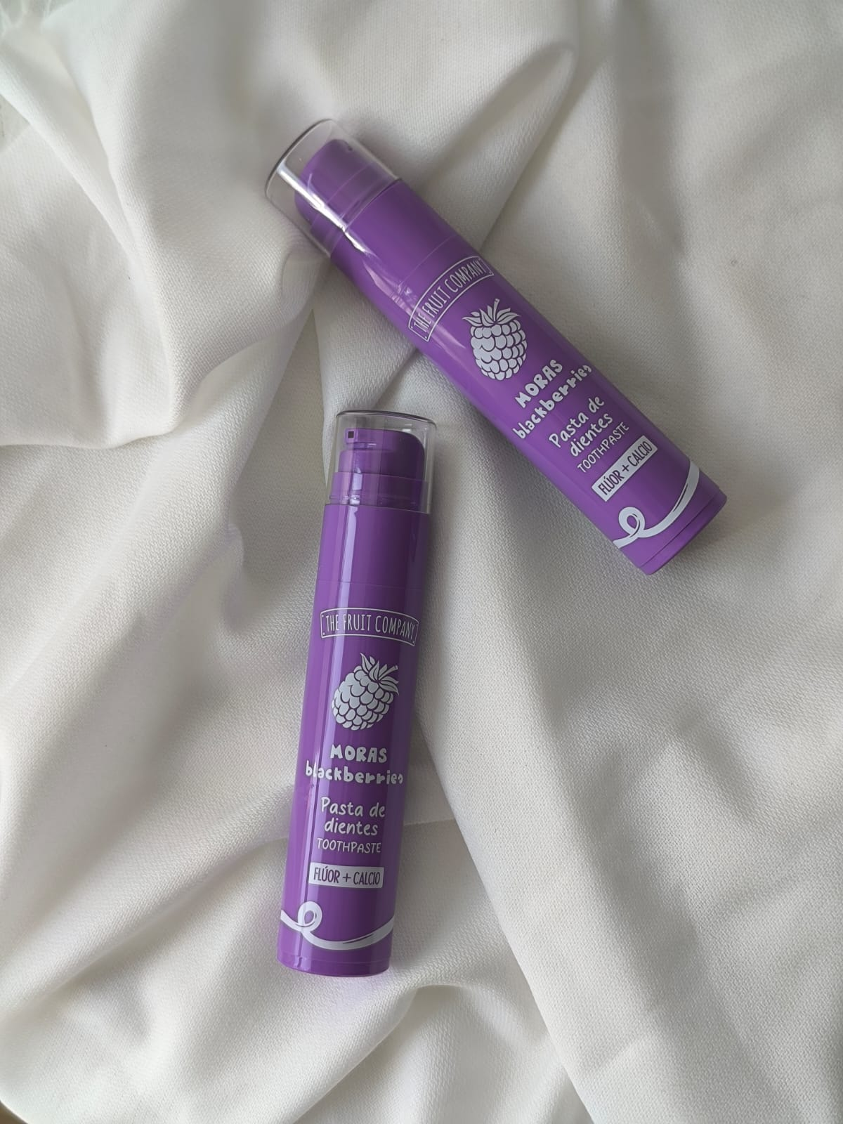 Pasta de dientes Moras con Flúor y Calcio THE FRUIT COMPANY