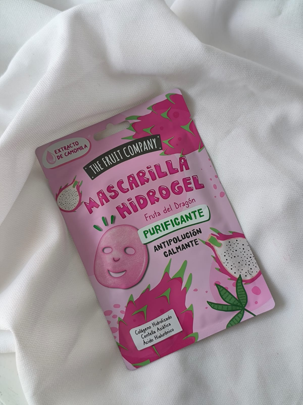 Mascarilla Hidrogel Fruta del Dragón Purificante THE FRUIT COMPANY