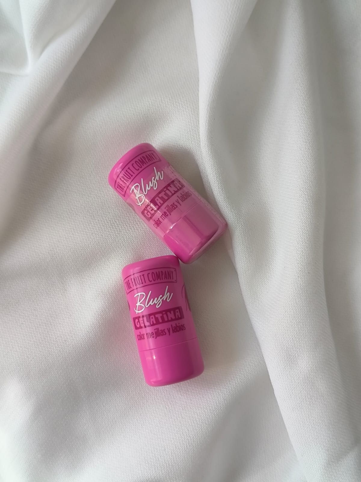 Color Mejillas y Labios en formato gelatina THE FRUIT COMPANY Color 03 Aroma Frambuesa