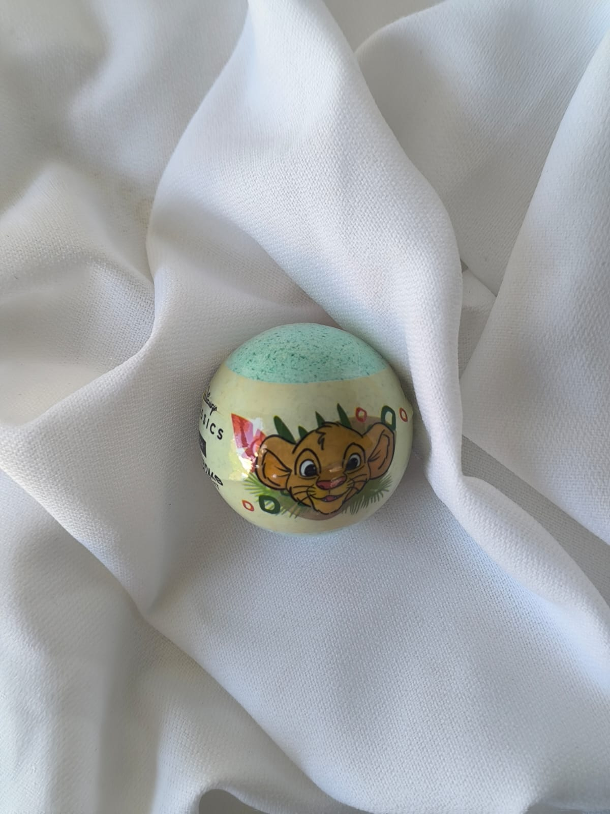 Bomba de Baño DISNEY Aroma Manzana