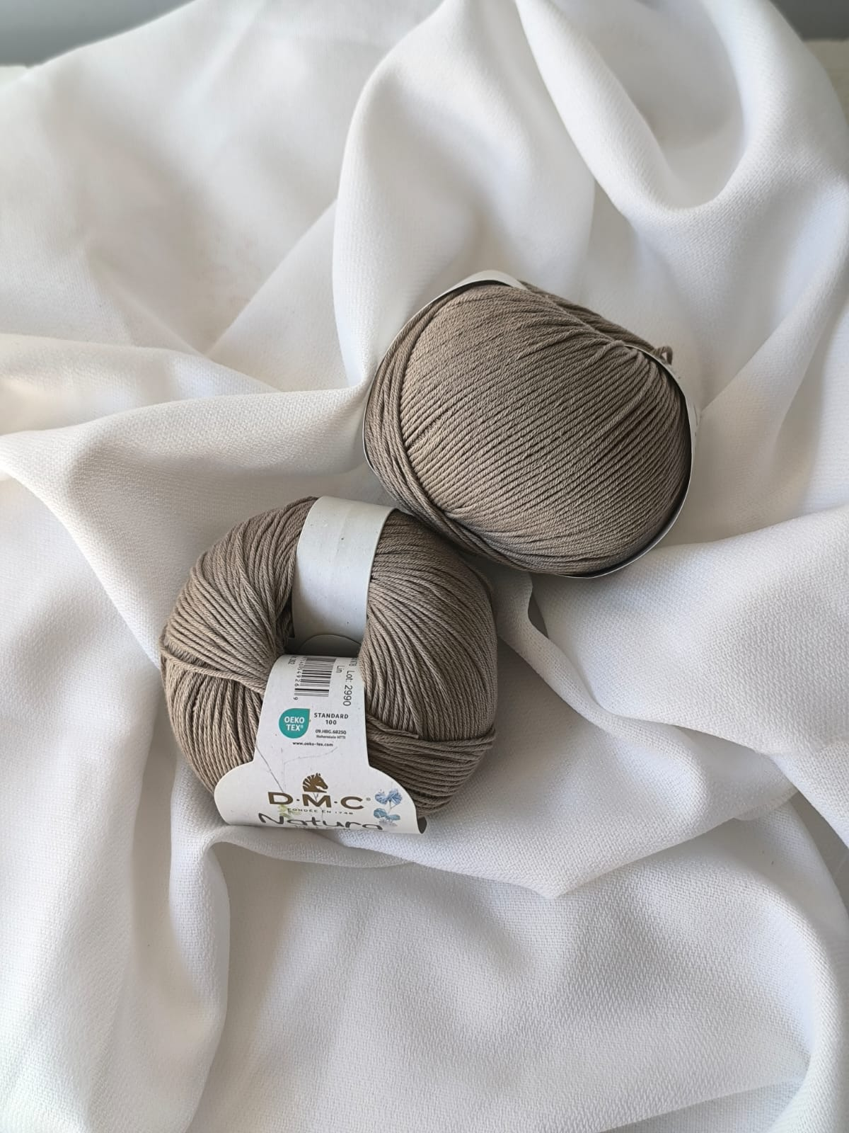 Ovillo DMC NATURA 100% algodón color N78 Lin