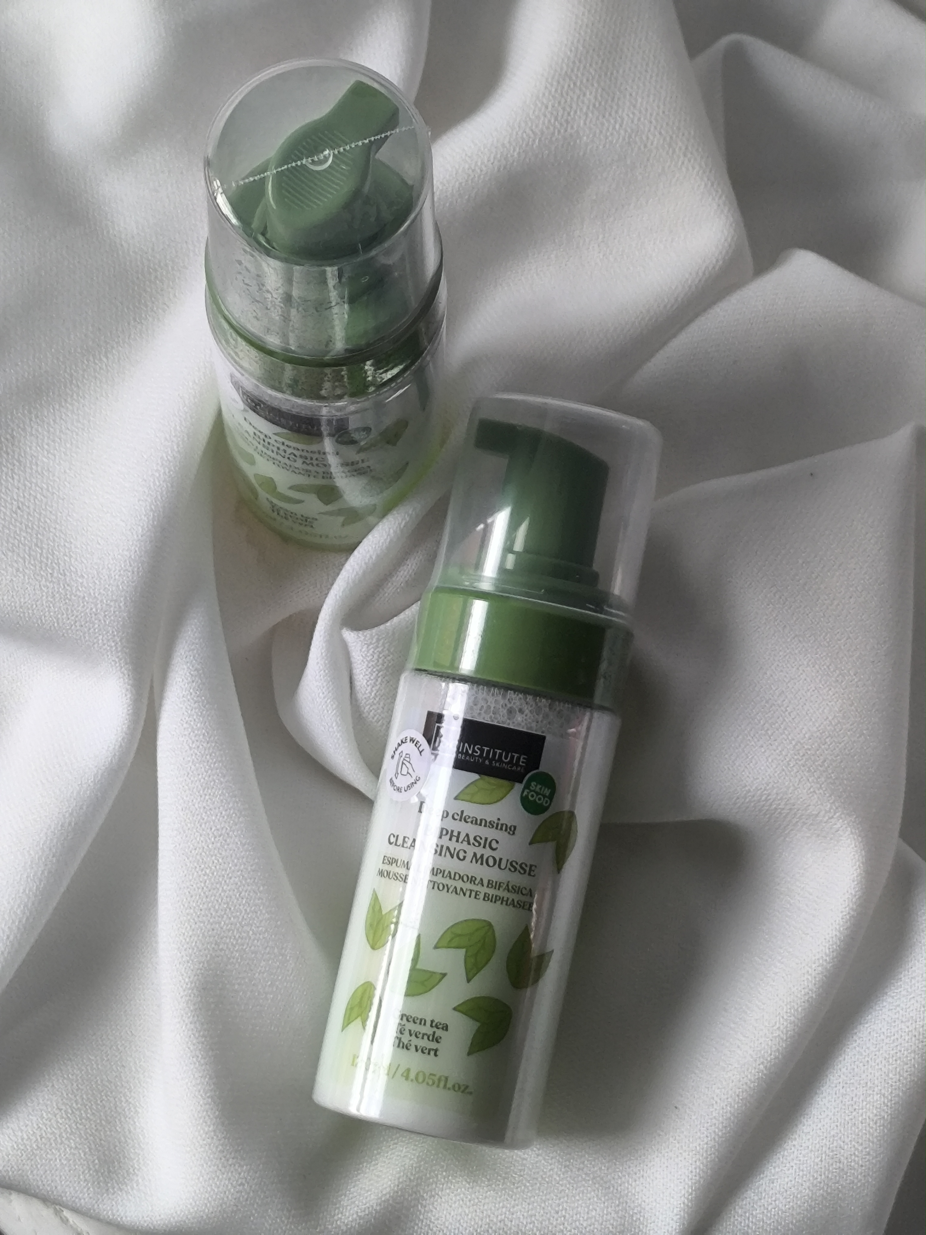 Espuma Limpiadora Bifásica Té Verde 2