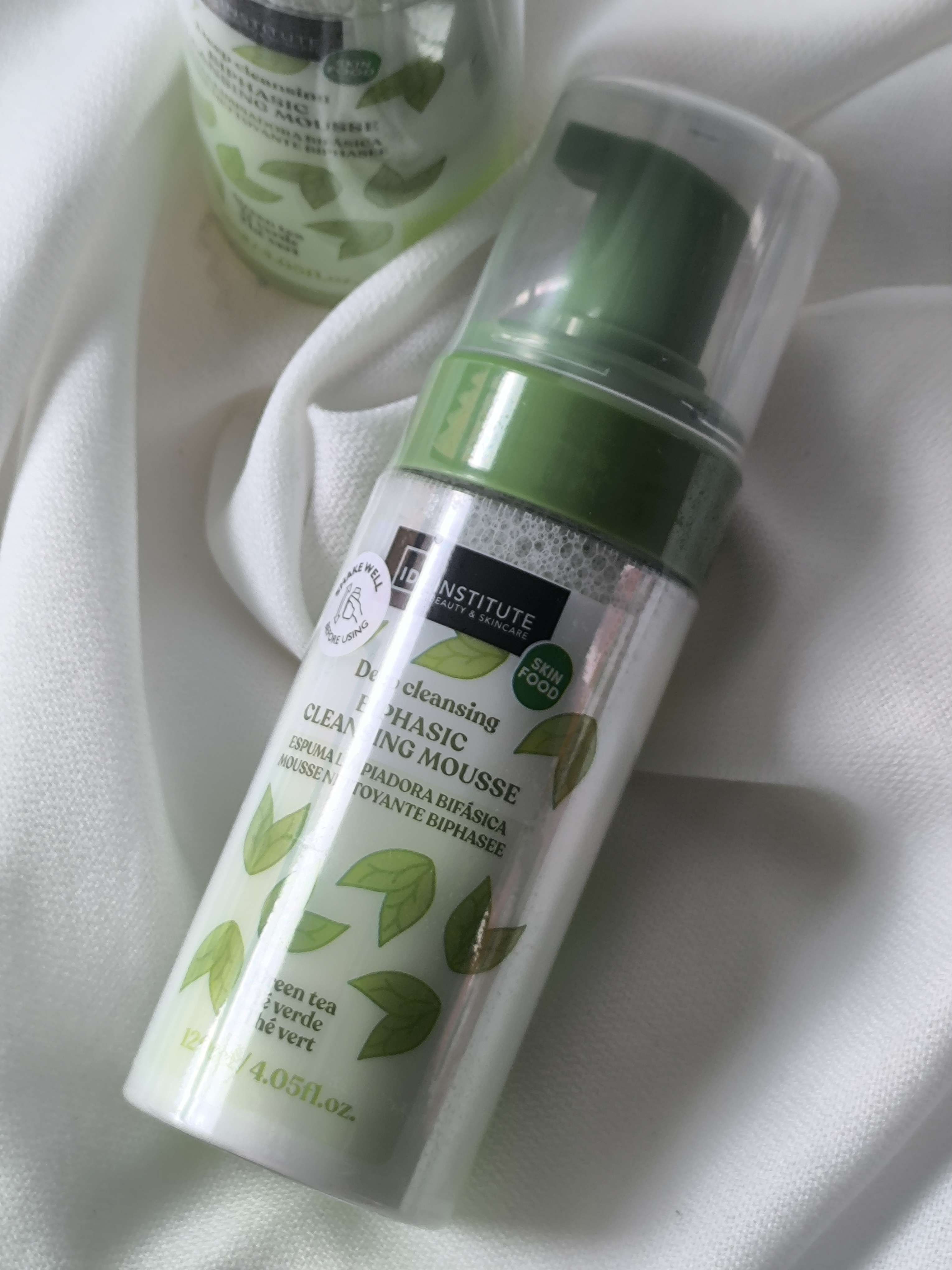 Espuma Limpiadora Bifásica Té Verde 3