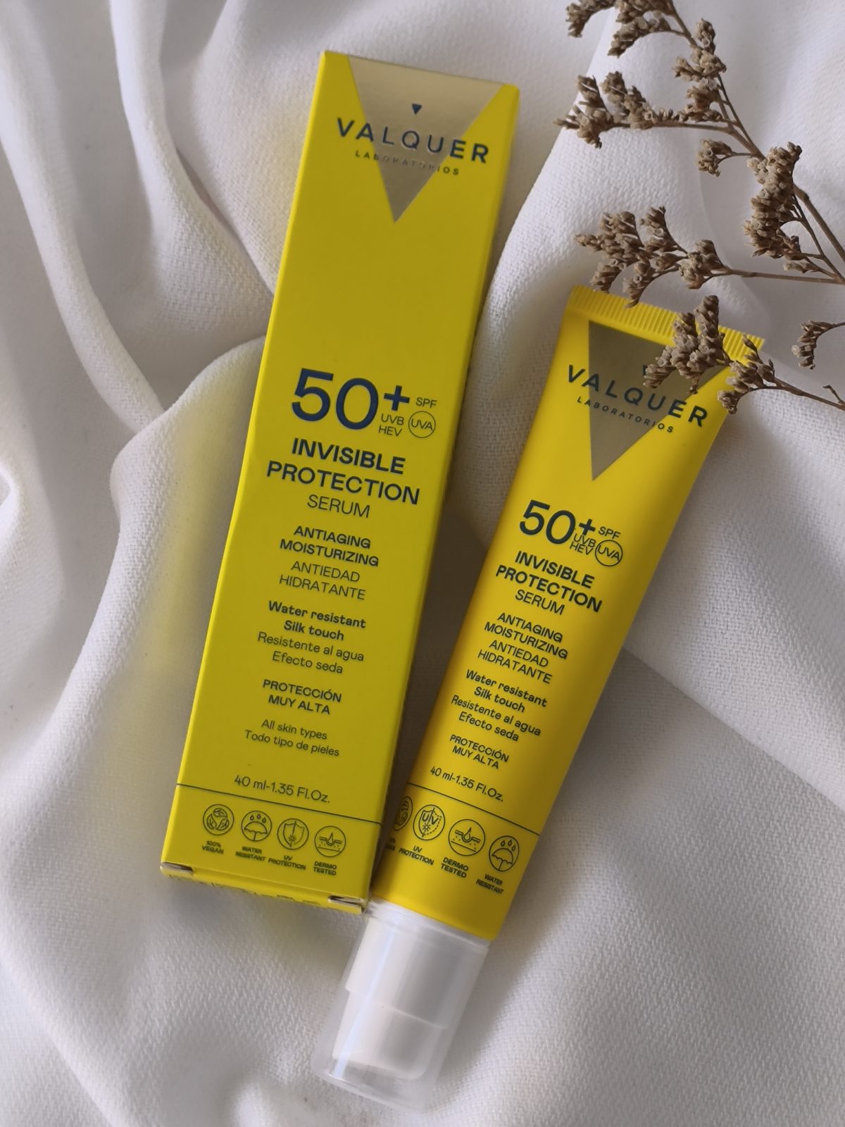 Sérum Facial Protección Solar Antiedad