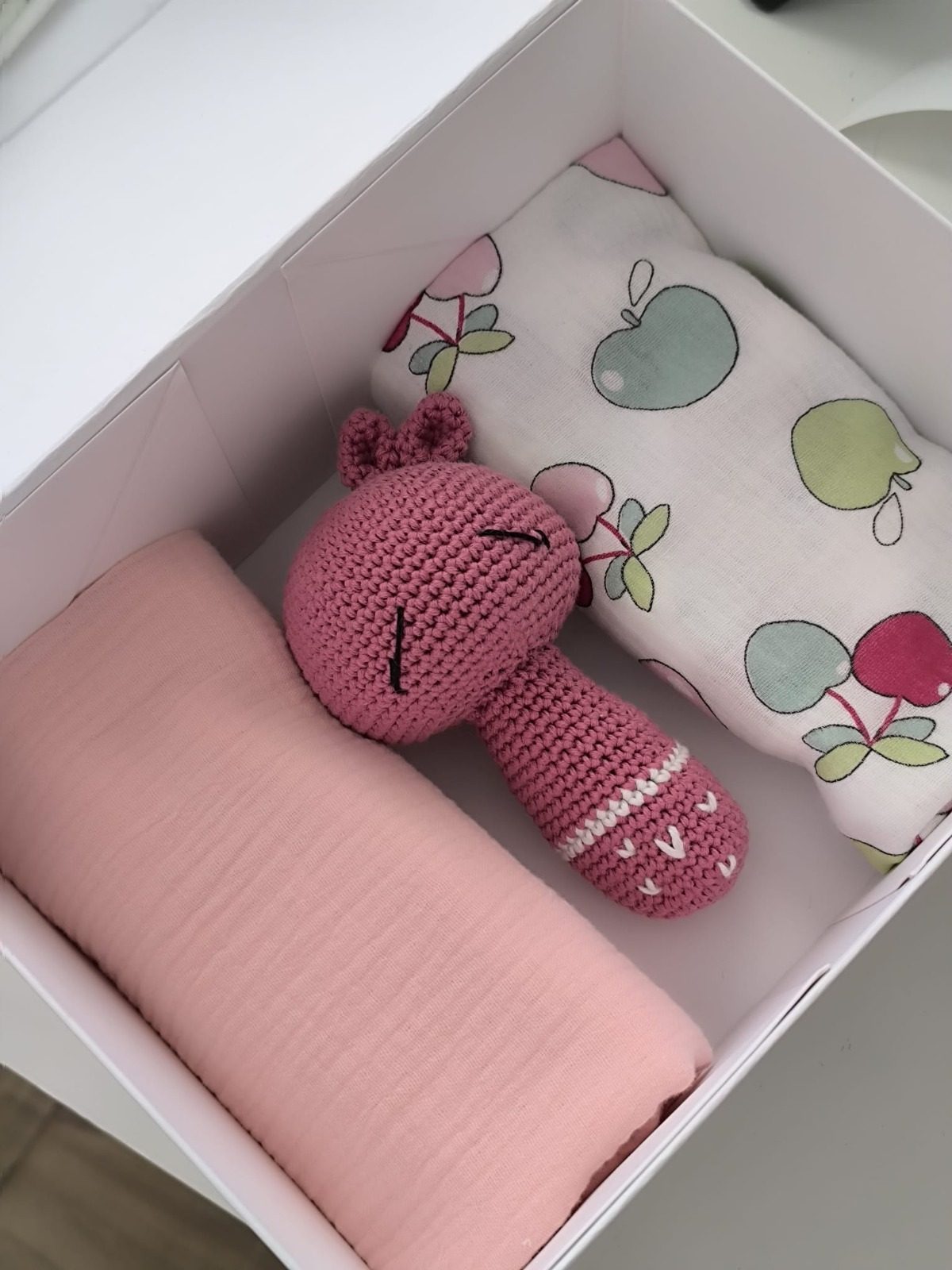 Gasa Muselina ROSA BEBÉ miniatura 2